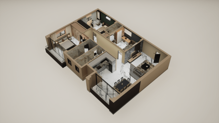 Heavenlybuild 8.3DFloorPlan AngleView